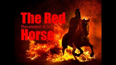 The Red Horse Of War Rides!