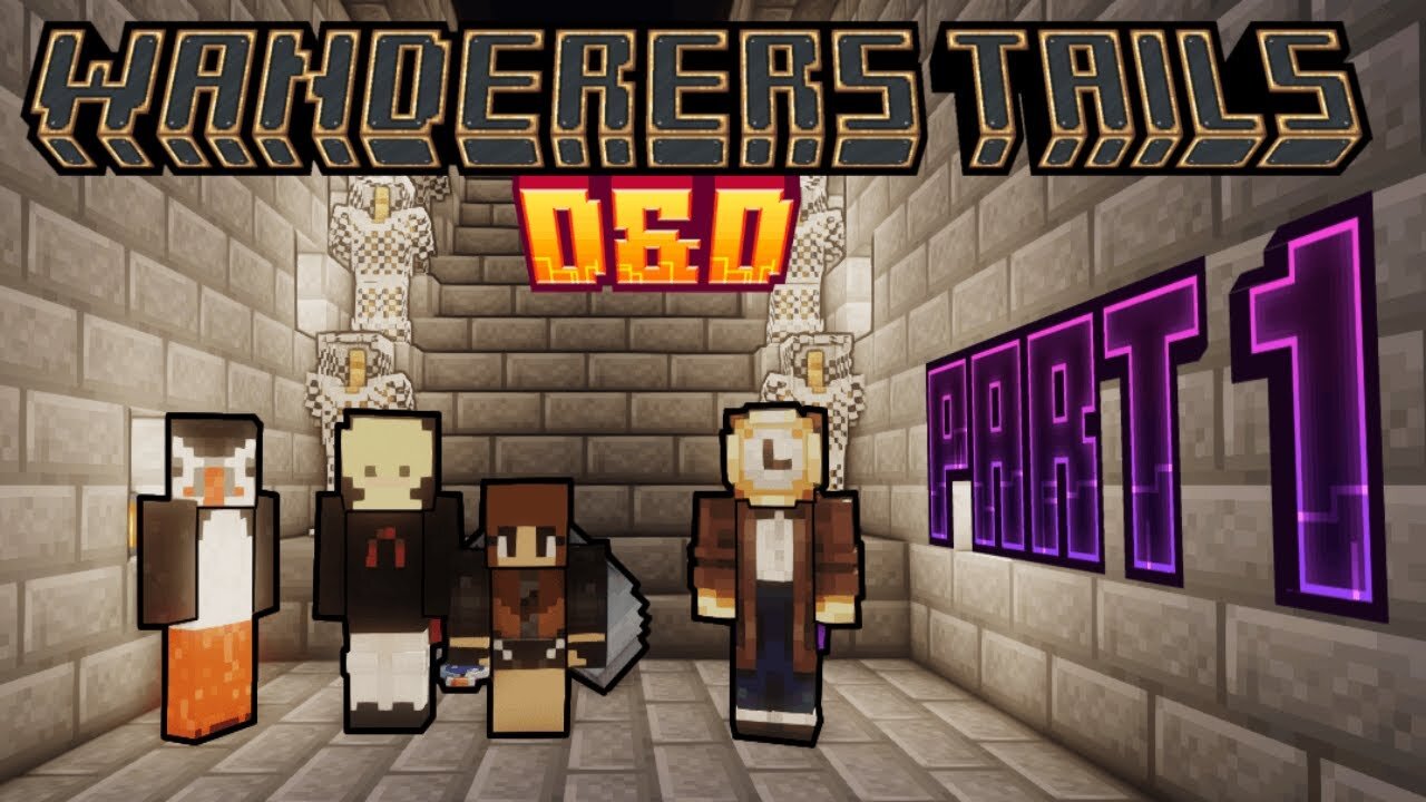 The Wanderers Tails Part 1 - A Journey Begins (D&D 5e in Minecraft)