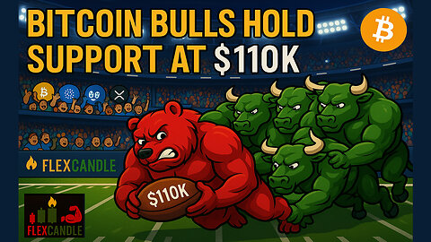 Bitcoin Bulls Hold Support At $110K! But Bears Are Gaining Momentum | EP. 132