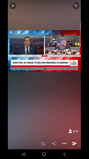 RSBN 21/08/2025 president Trump might join police and military patrolling streets of Washington ?