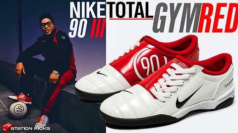 THE NIKE TOTAL 90 III RETURNS IN "GYM RED"🔥 