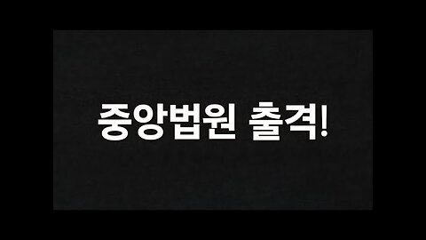 중앙법원 출동!