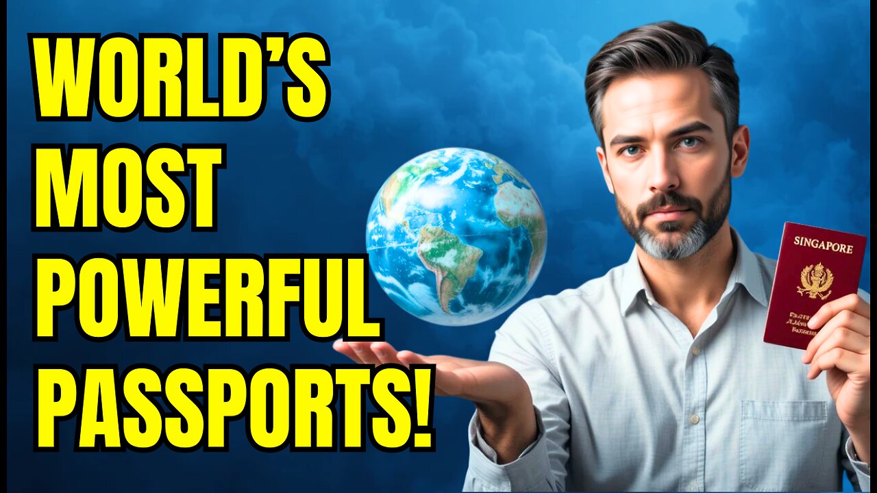 Top 10 Most Powerful Passports 2025!