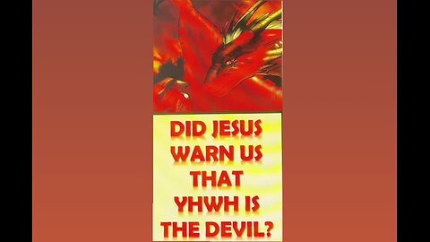 YHWH BEING THE EVIL ONE - SEPT 6 2024 (TikTok LIVE)