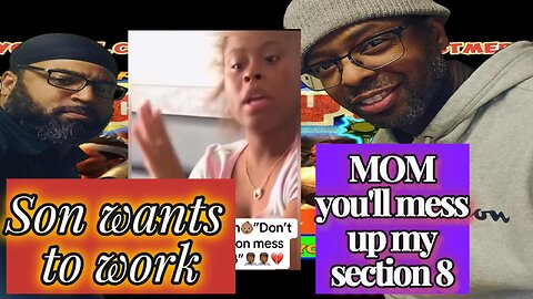 Section 8 Mom Tells Son Not to Get a Job or Lose Section 8 Housing 😳 | Sho Nuff Speaks Truth #gioycm