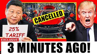 Trump Just Pulled the Trigger—Counterstrike to Cripple the Entire China's Auto Industry!