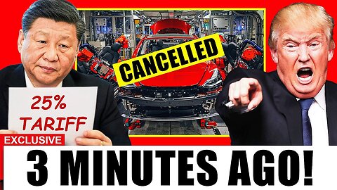 Trump Just Pulled the Trigger—Counterstrike to Cripple the Entire China's Auto Industry!