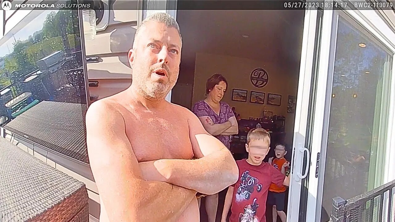 Pervert Dad Gets Caught in The Act