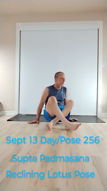 Supta Padmasana / Reclining Lotus Pose
