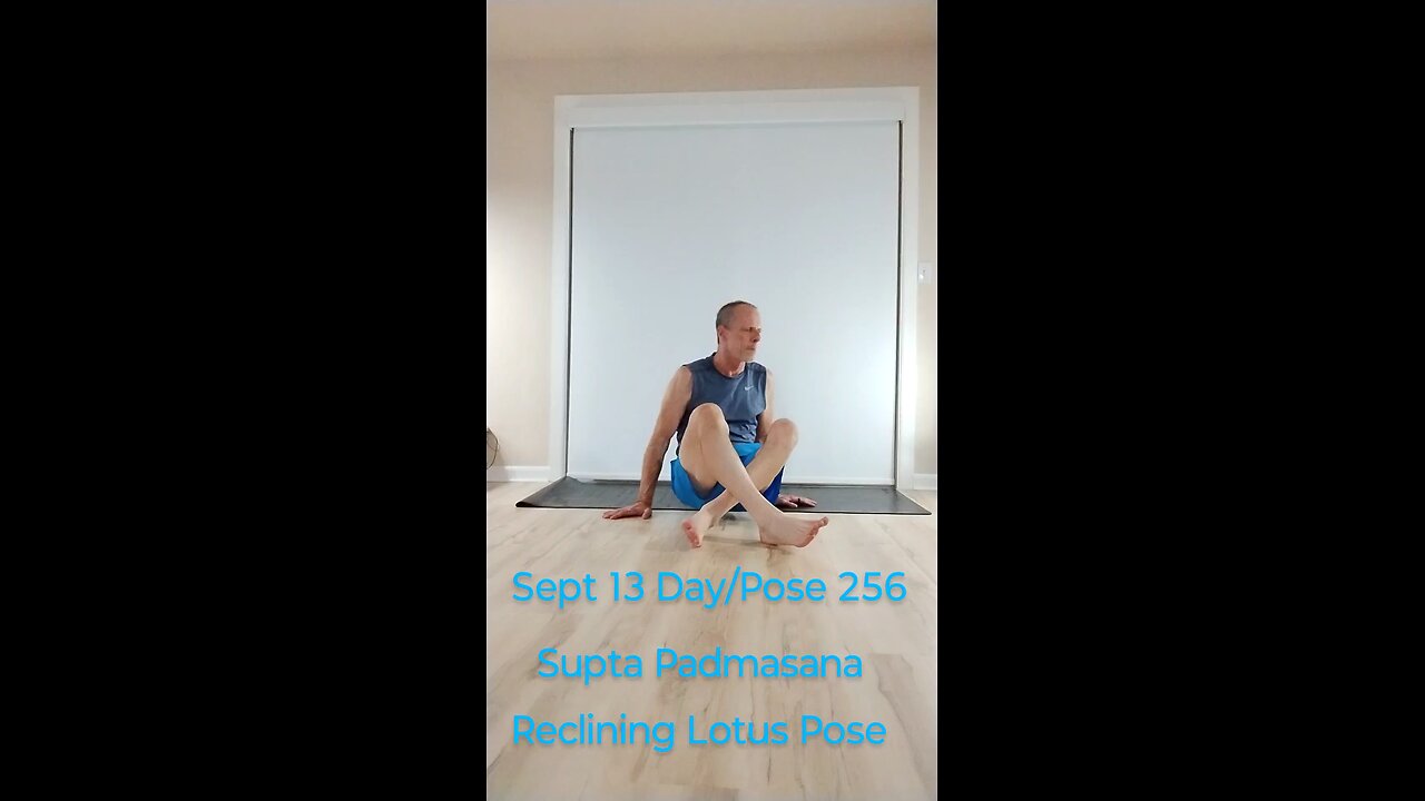 Supta Padmasana / Reclining Lotus Pose