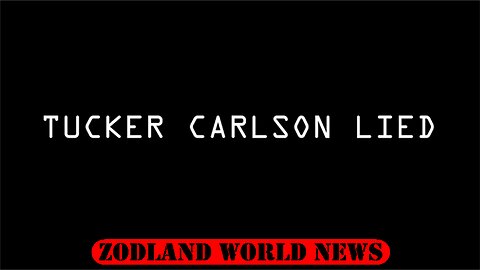 🔴 Tucker Carlson Lied | Nicholas Fuentes
