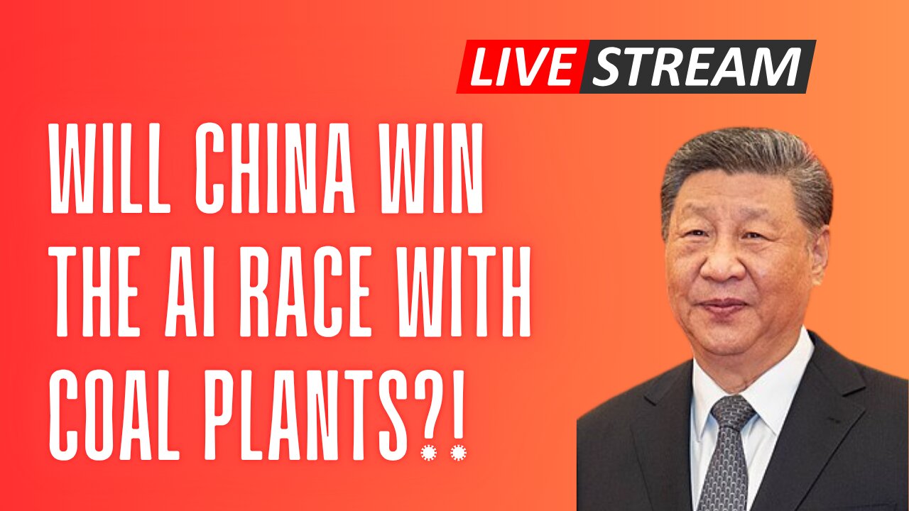 Will China Win The AI Race With Coal Plants?!