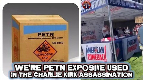 🚨LIVE: We're PETN Exposives Used To Take Out Charlie Kirk?