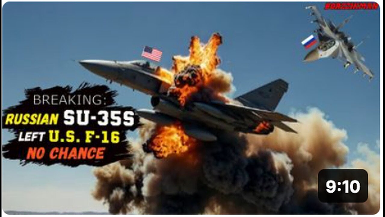 U.S. Air Force Pilot Killed Instantly: Russian General Confirmed The Destruction of F-16 over SUMY