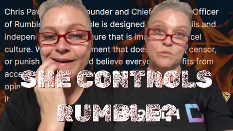Bullhorn Betty Claims to Control Rumble & Demands Cancel Culture, Embarrasses Herself to Her County