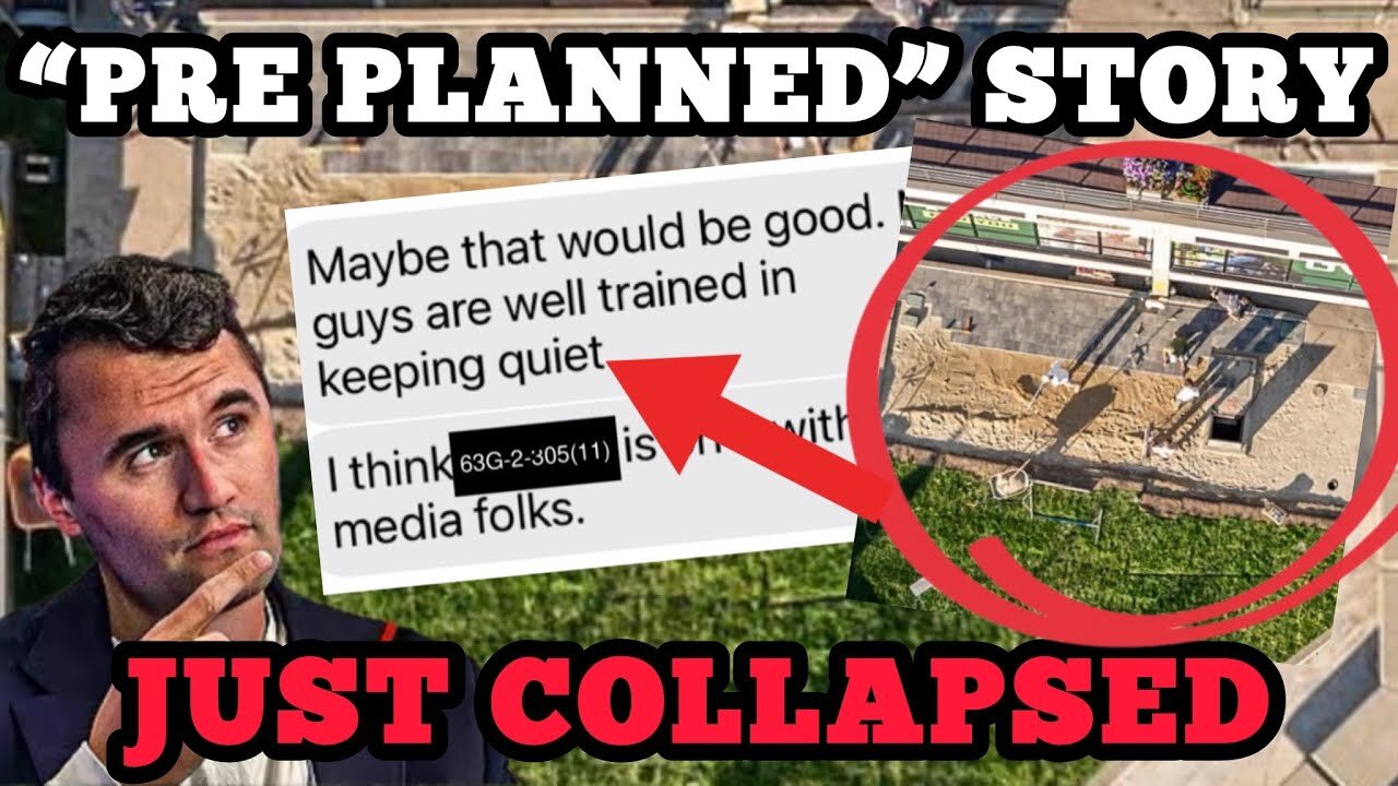 Charlie Kirk Case BOMBSHELL! UVU’s “Pre-Planned” Construction Story Just COLLAPSED!