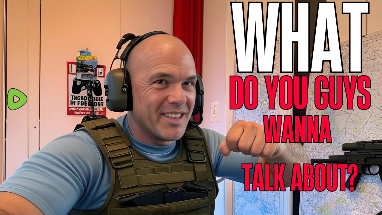 What do you guys wanna talk about?