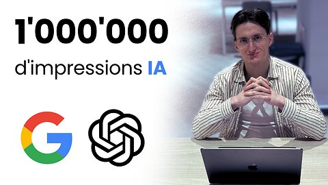 1'000'000 d'impressions avec l'IA [ SEO IA ]