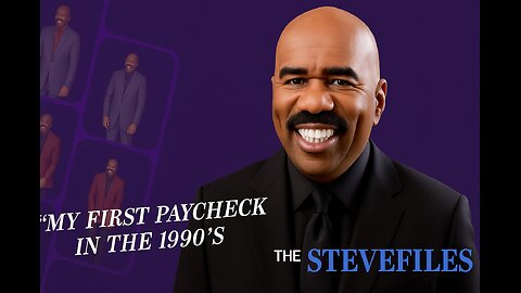 My First Paycheck in the 1990s | Motivational Talks With Steve Harvey