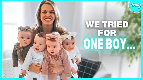 We Wanted A Boy But Got Quadruplets | MY EXTRAORDINARY FAMILY