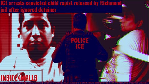 ICE arrest Illegal Alien Whose A Convicted Child R@PIST Ontop Of Many Other Charges who was relased.