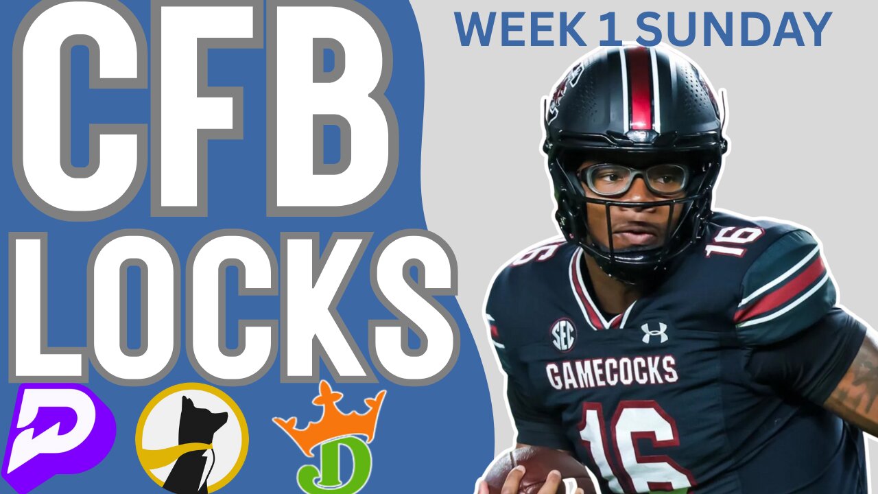 CFB SUNDAY - TOP PLAYER PROPS - TOP ML PLAY