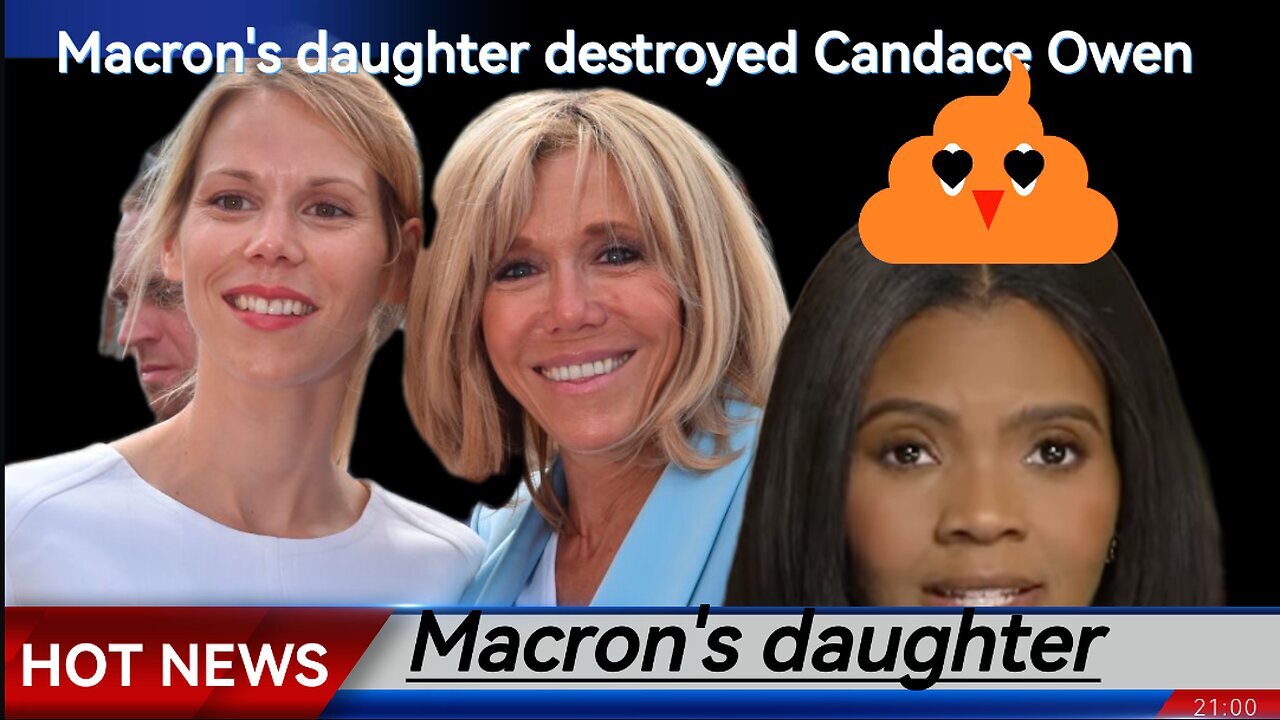 Brigitte Macron's daughter destroyed Candace Owen and Tucker Carlson reputations | Malay Subs |