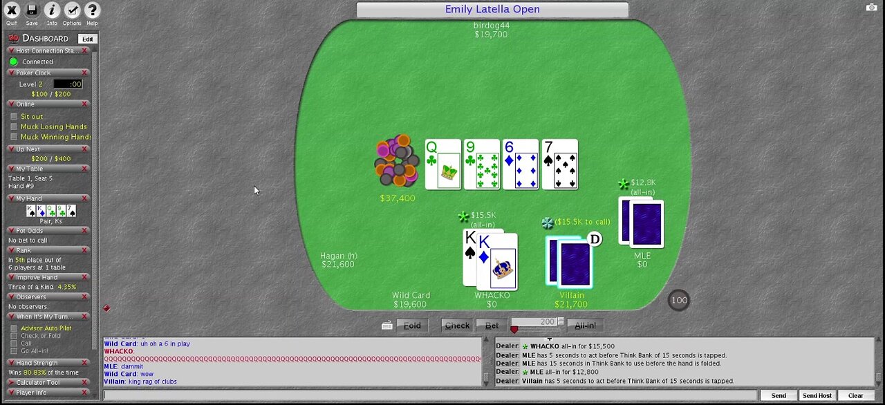 MLE IS SO LUCKY (TY HAGAN FOR THE FUN)