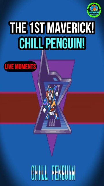 THE FIRST MAVERICK - CHILL PENGUIN! - Mega Man X Bosses Live #shorts #megamanx