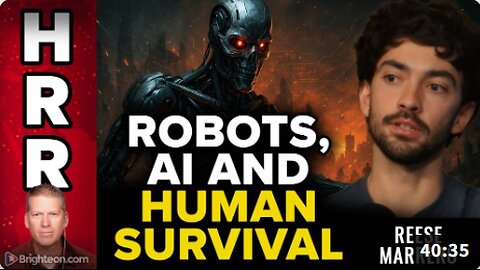 Reese Marrero interviews Mike Adams on robotics, AI, extinction and the path to human survival