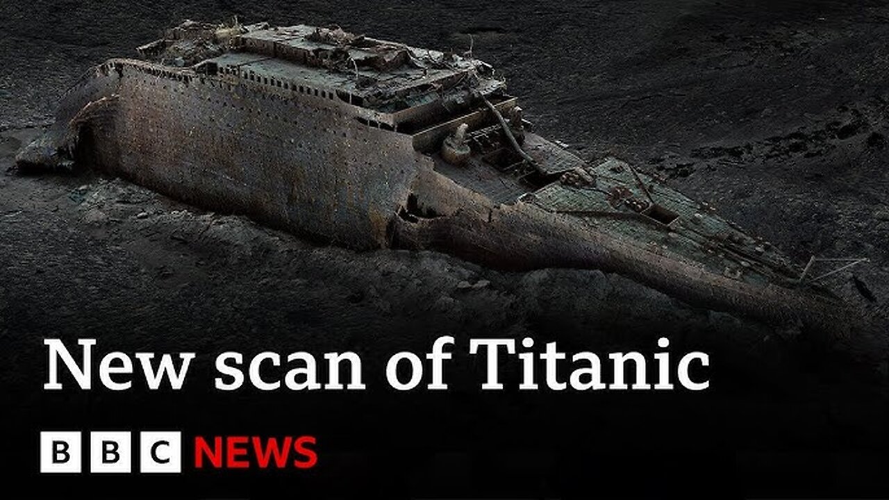 Groundbreaking 3D Titanic Scan Reveals New Details of Ship's Final Hours