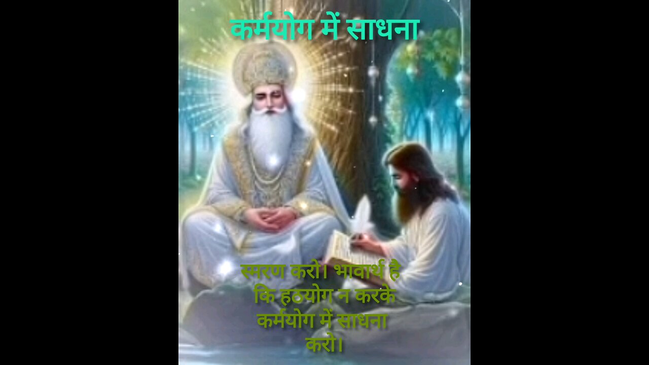 साधना केवल नाम के जाप से होती है!