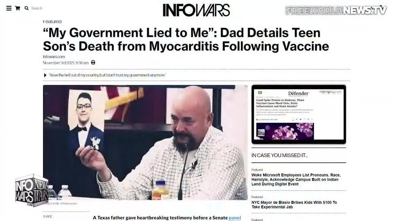 "Dr. Peter McCullough: News, Reports & Analysis"