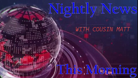 NIGHTLY NEWS THIS MORNING - FULL EPISODE - EP008