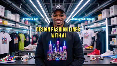 Design Your first Fashion Line with AI! 🤖