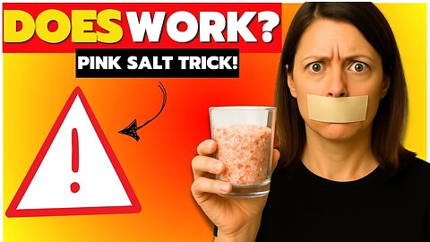Pink Salt Trick Recipe - ❌PINK SALT TRICK - ⚡ Pink Salt Trick Recipe For Women