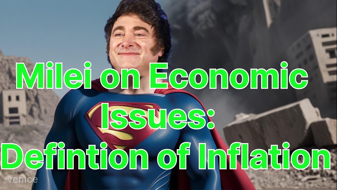 Milei on Economic Issues: Definition of Inflation