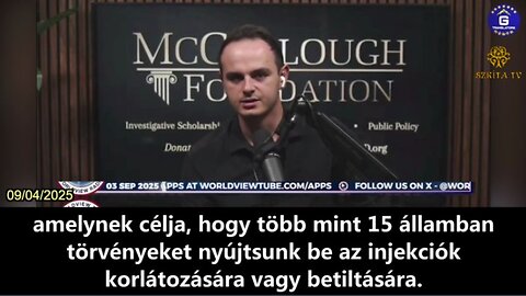 A McCullough Alapítvány kutatásokat publikál és törvényt kezdeményez az mRNS injekciók betiltására