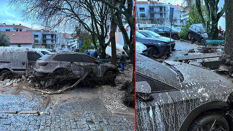EUROPE UNDER WATER: Deadly Storm Leonardo Slams Portugal and Spain