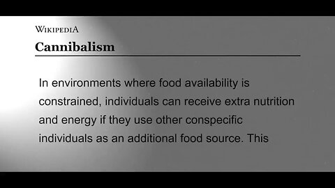 Normalize Cannibalism 👹👿