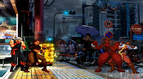 Shadow Lady & Shadow Andy vs Shadow Nash & Shadow Jago - (Hardest AI)