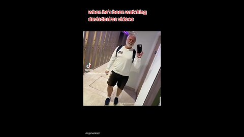 he's watching davisdesires videos