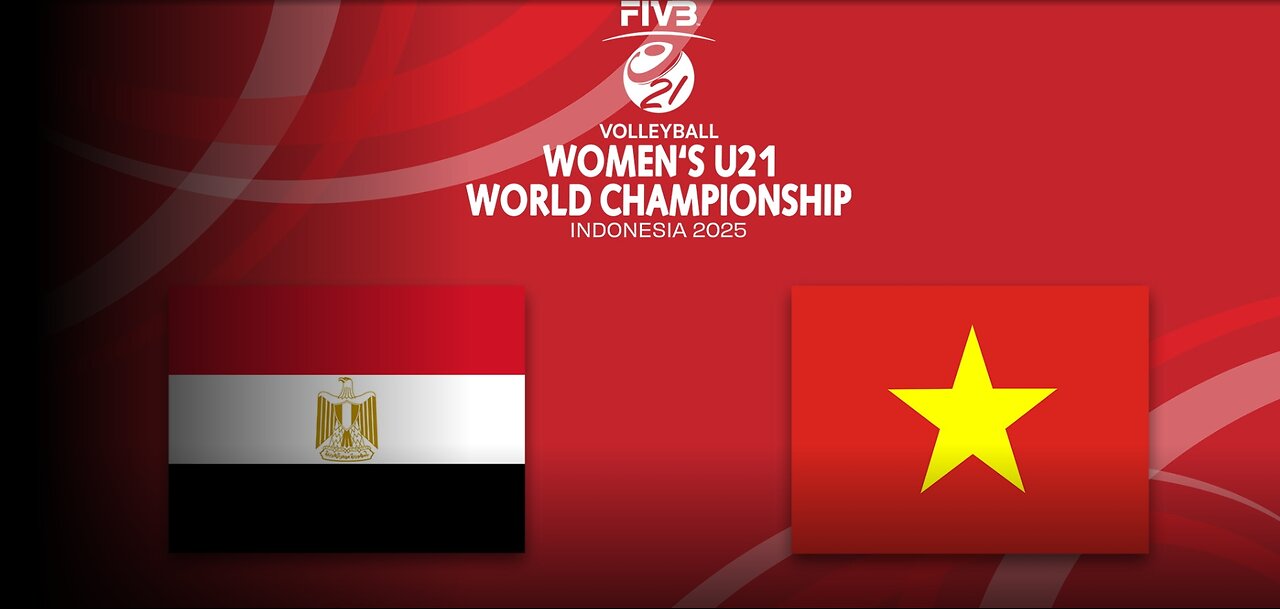 ดูวอลเลย์บอลหญิง U21 ชิงแชมป์โลก 2025 เวียดนาม พบ อียิปต์