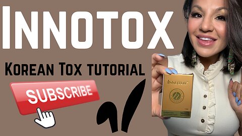 ✨Innotox Korean Botox tutorial. www.GlamDerma.com 20% off with promotion code: BeautyBunny