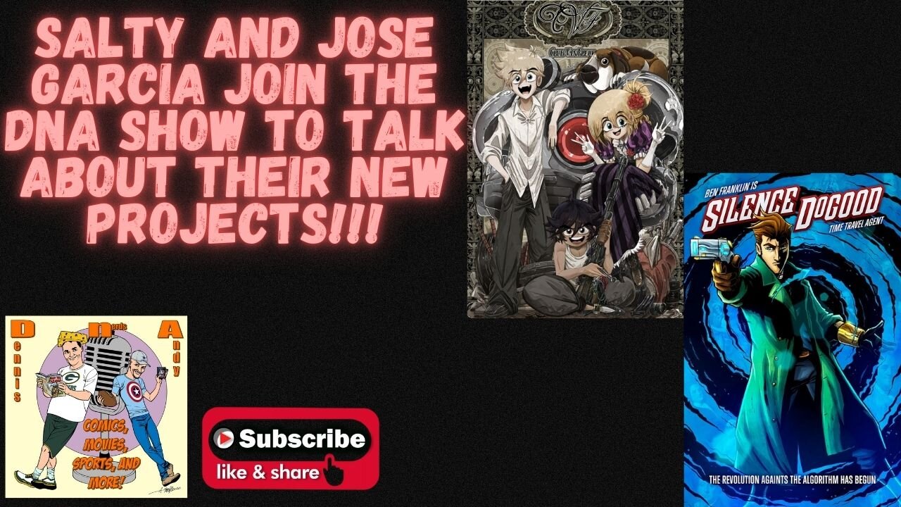 Salty and Jose Garcia Join the DNA Show to talk about their new projects!!!