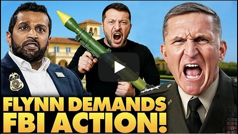 BOMBSHELL: Gen. Flynn Reveals Ukraine KNEW About Assassination Attempt on Trump, DEMANDS FBI Act NOW