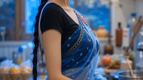 ai anjels in hot saree