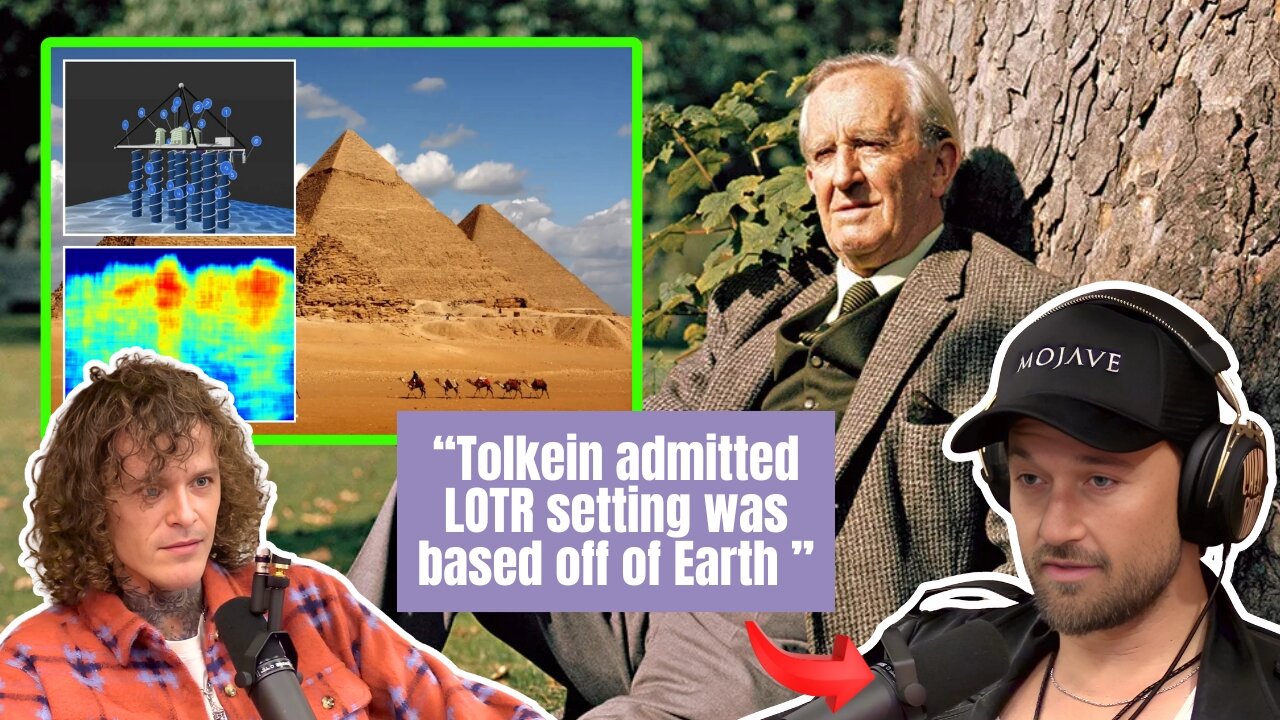 Reacting to new Pyramid Discovery, Nephilim, and bizarre Tolkien admission w/ Mojave Grey