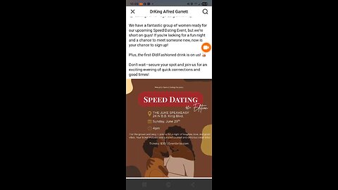Speed Dating Follies
