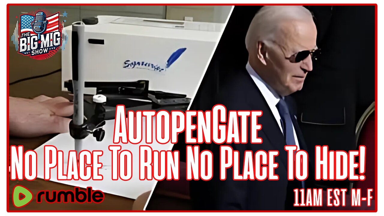 BIDEN AUTOPEN SCANDAL: Biden Did Not Sign Off on All Pardons